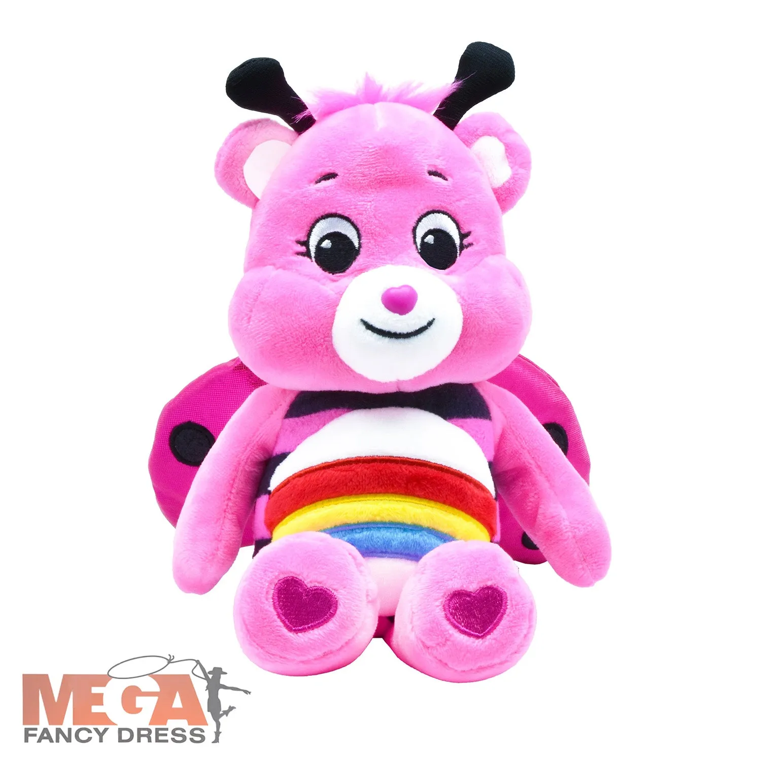 Lady Bug Cheer Bear 22cm Plush Kids Collectible Toy