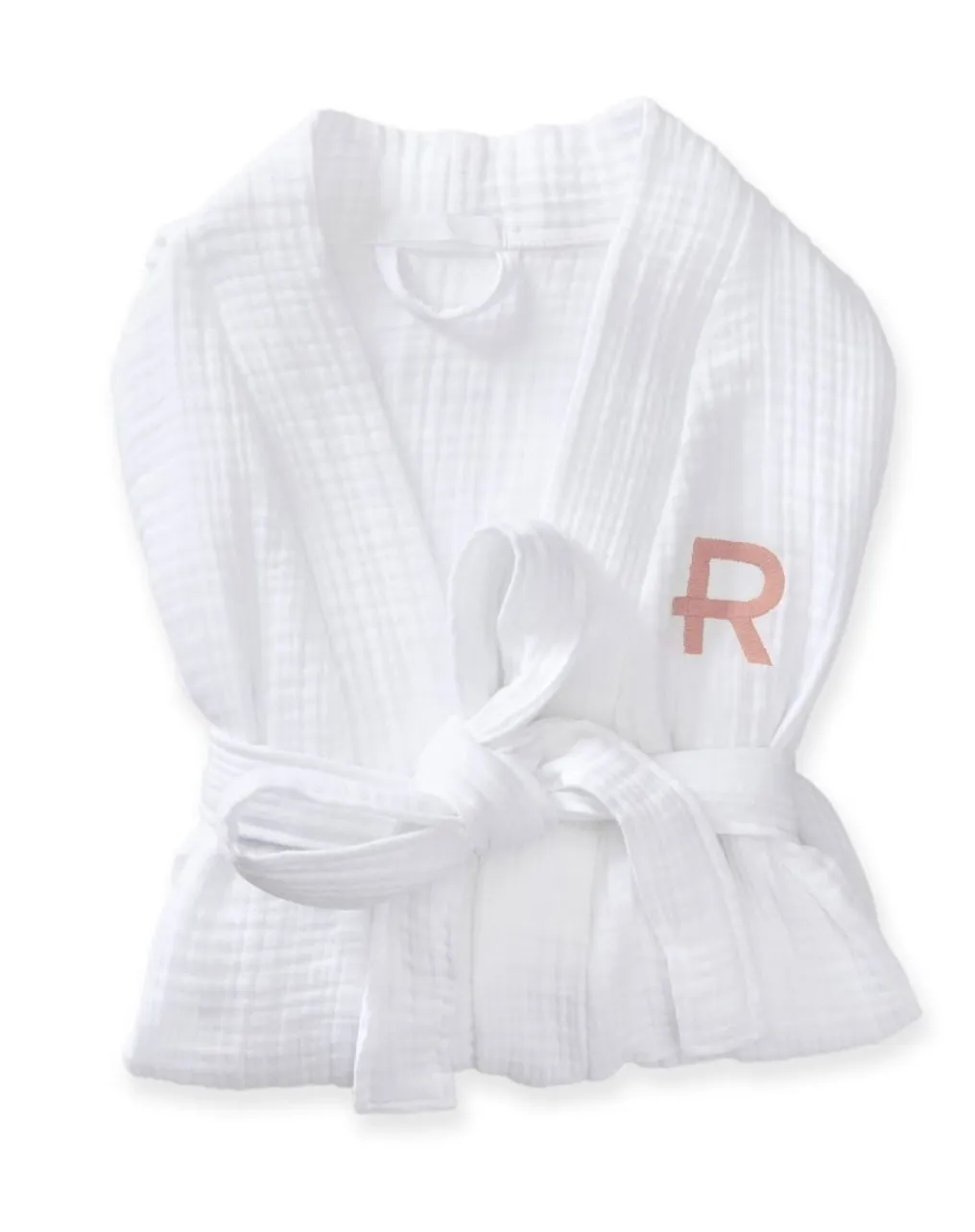 Monogram Unisex Robe in plush or waffle