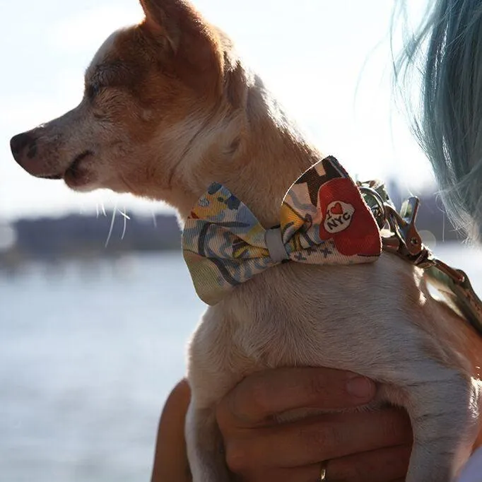 New York! New York! Dog Bow Tie