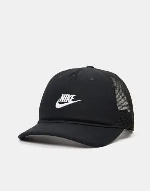 Nike SB Futura Rise Trucker Cap - Black/Black/White