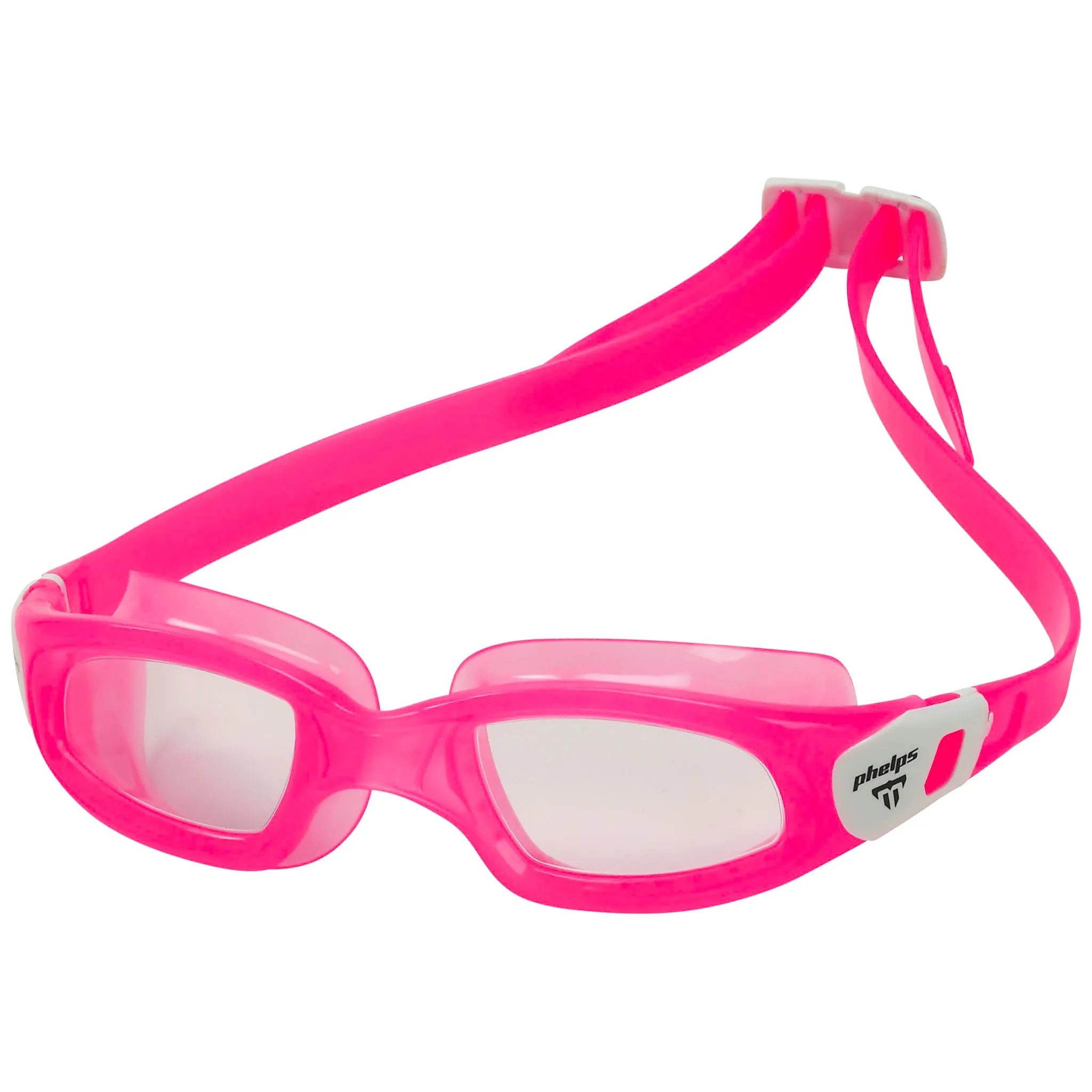 Phelps Tiburon Kid Swimming Goggles with Clear Lenses