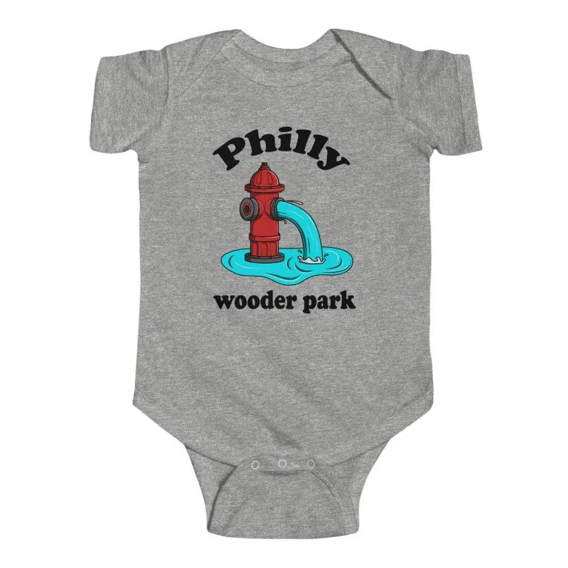 Philly Wooder Park Baby Onesie