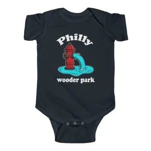 Philly Wooder Park Baby Onesie