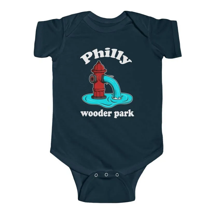 Philly Wooder Park Baby Onesie