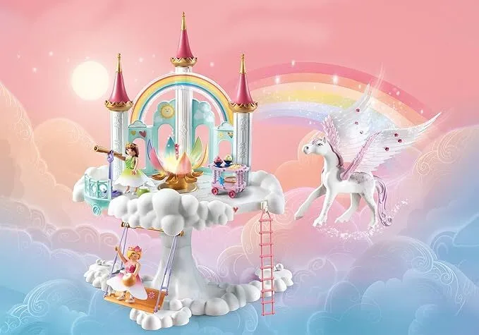 Playmobil Princess Magic - Rainbow Castle in the C