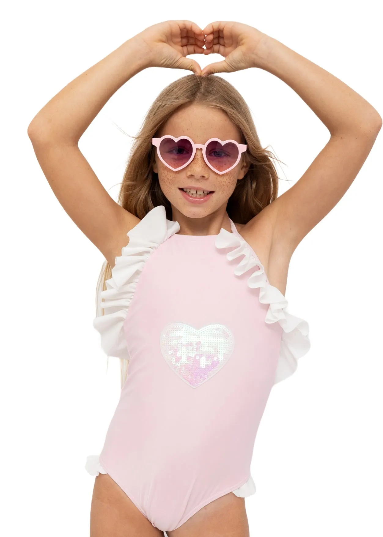 PUNK HEART SWIMSUIT