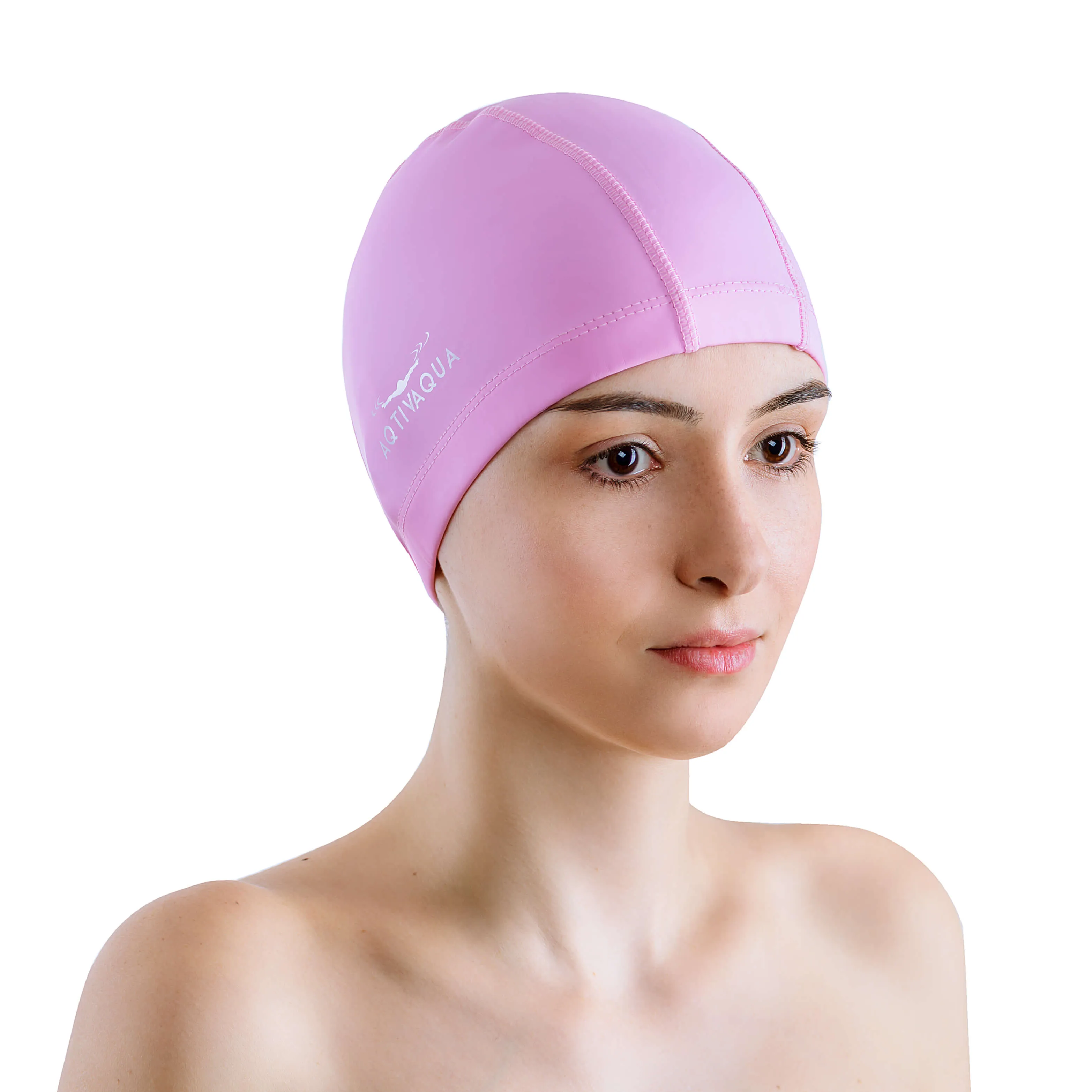 Spandex Swim Cap with Protective Layer