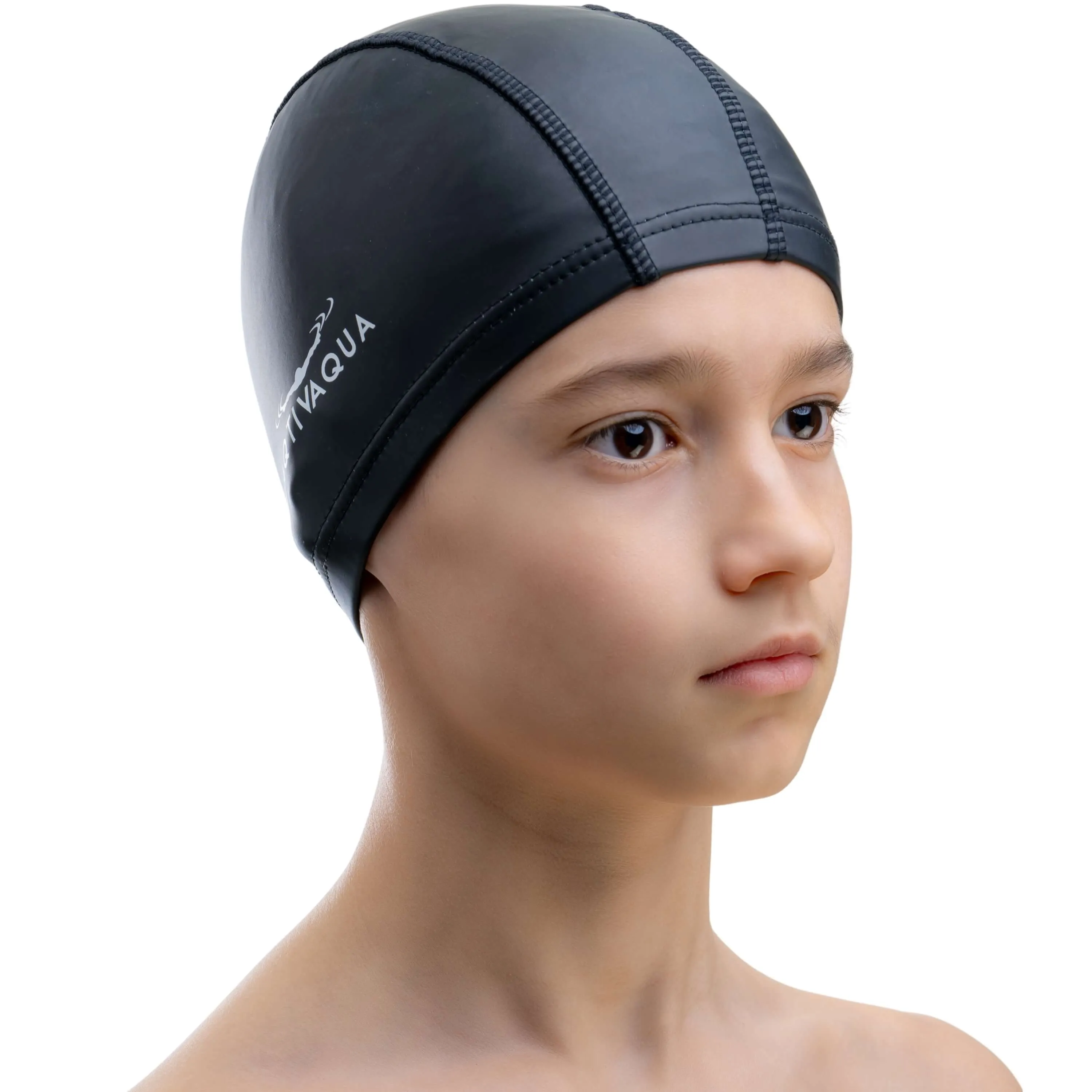 Spandex Swim Cap with Protective Layer