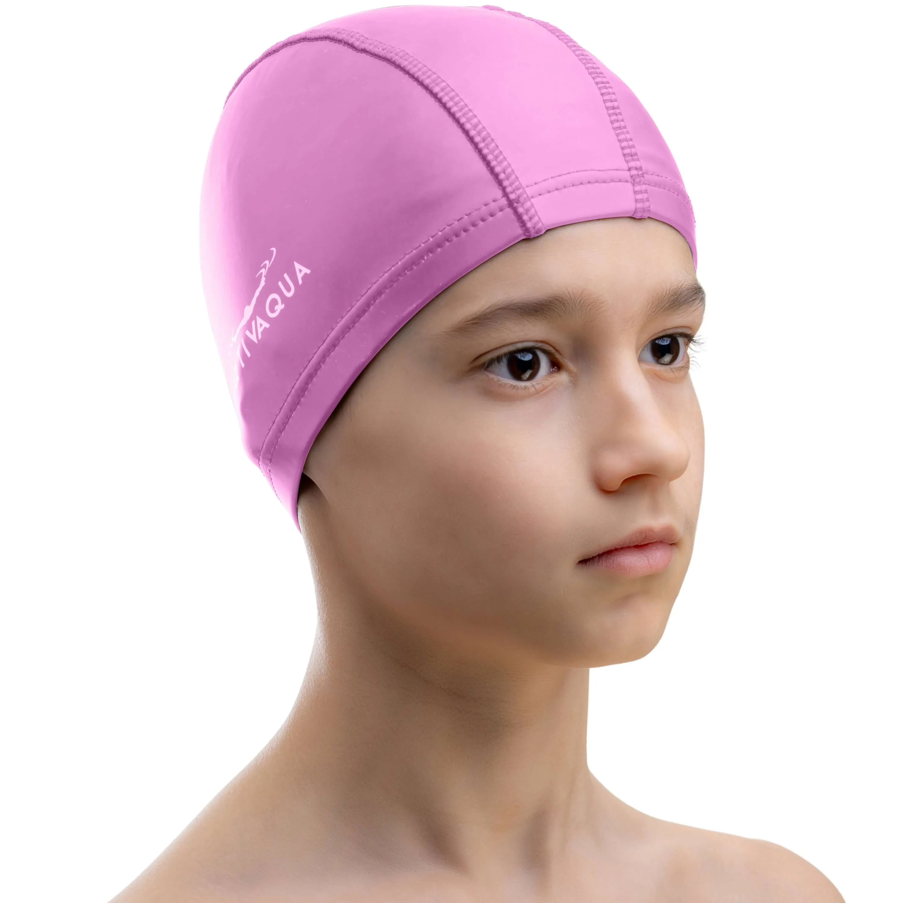 Spandex Swim Cap with Protective Layer