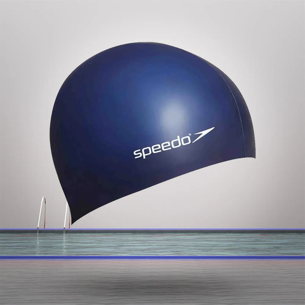 Speedo Unisex Junior Flat Swim Caps (Multi Color)