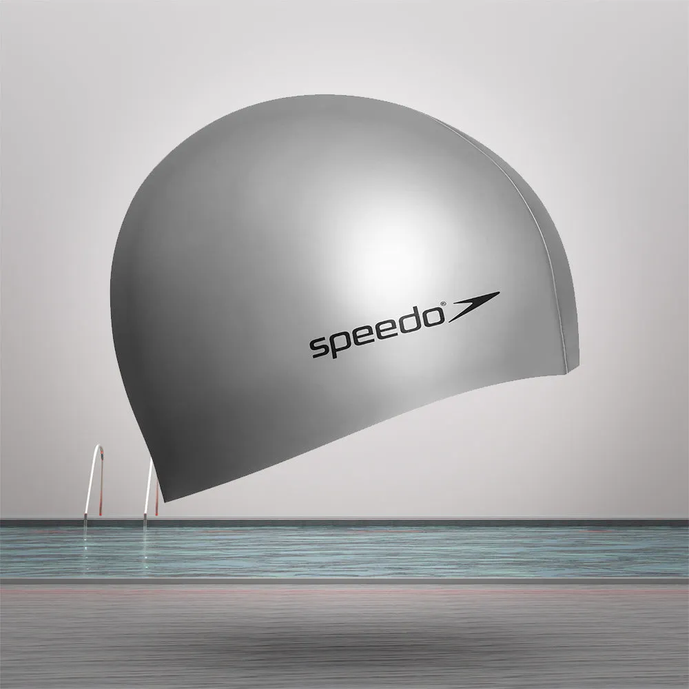 Speedo Unisex Junior Flat Swim Caps (Multi Color)