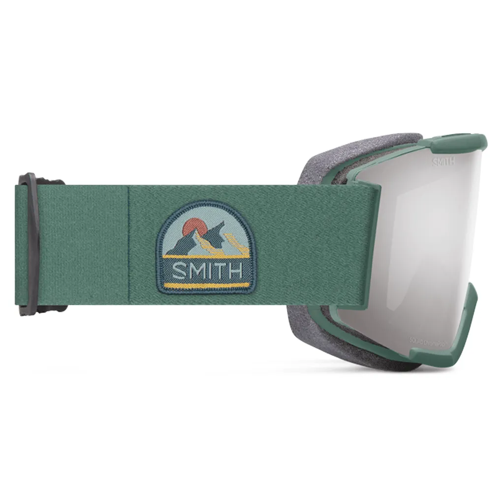 Squad goggle - Alpine green / CP Sun platinum mirror   Clear