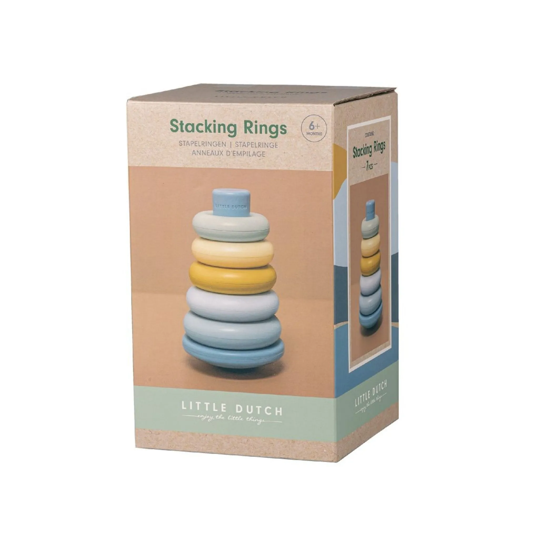 Stacking Rings Blue