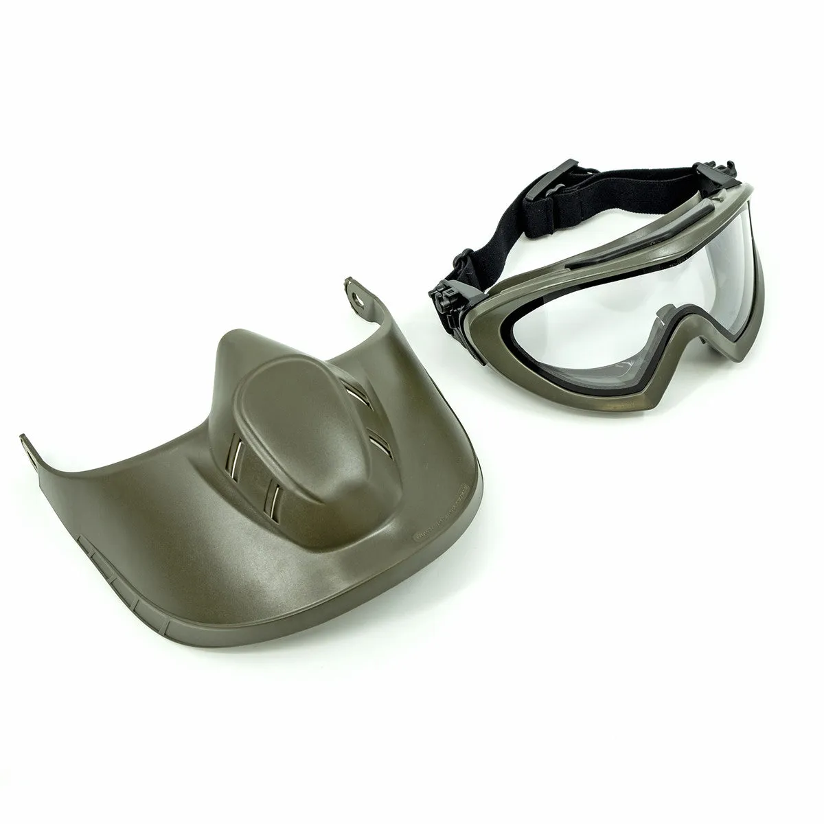 Valken VSM Thermal w/Face Shield Olive - Clear Lens