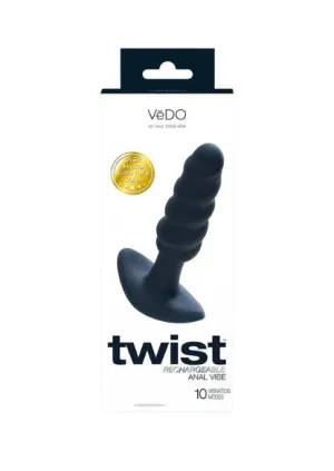 VeDO Twist Recharge Anal Vibrator Recharge (Black)