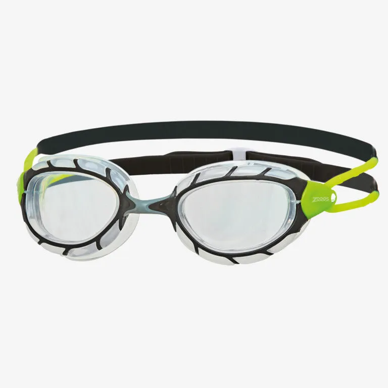 ZOGGS Predator - Green/Clear - Clear Lens - Regular