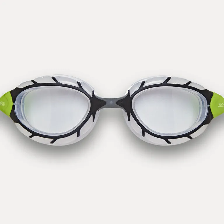 ZOGGS Predator - Green/Clear - Clear Lens - Regular