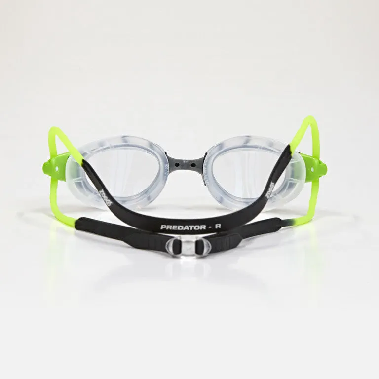 ZOGGS Predator - Green/Clear - Clear Lens - Regular